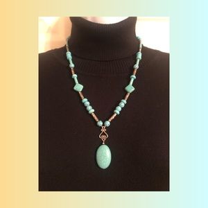 😁Turquoise necklace